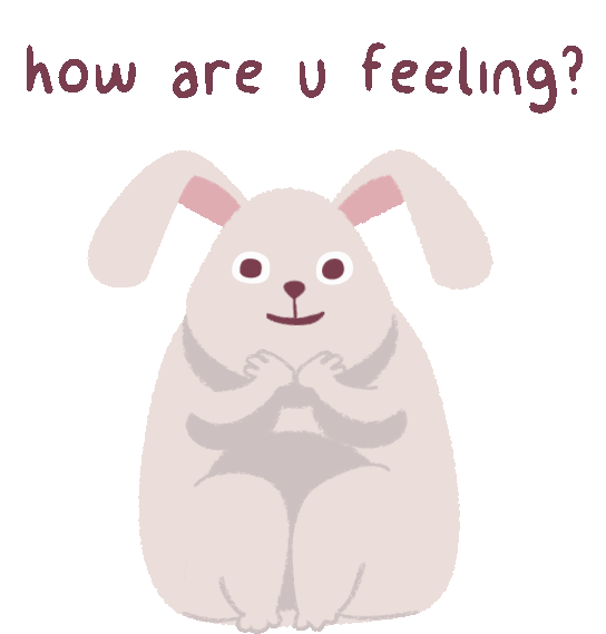 Smiling Rabbit Gif Smiling Bunny Gif