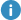 Blue circle with white exclamation inside